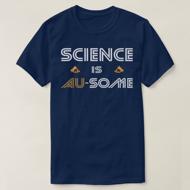 Camiseta Ciência é um laboratório científico de ciência de  (Frente do Design)