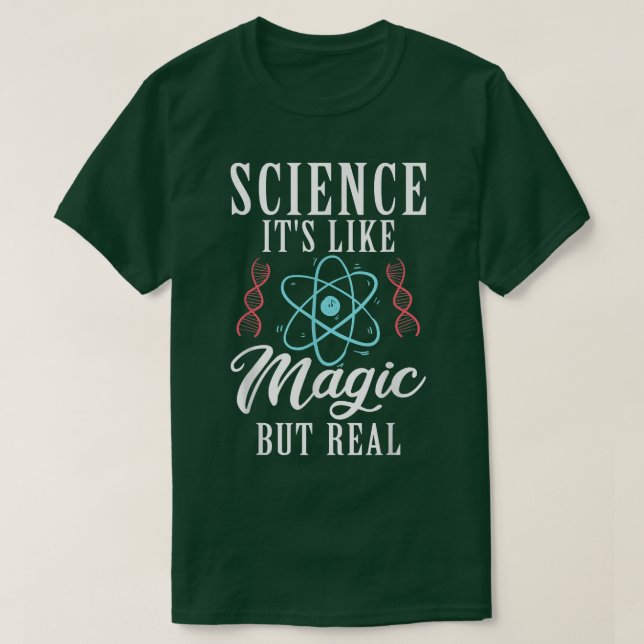 Camiseta Ciência É Uma Ciência Muito Engraçada (Frente do Design)