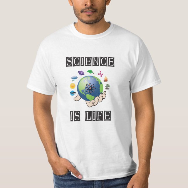 Camiseta Ciência é vida (Frente)