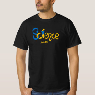 Camiseta ciência é vida