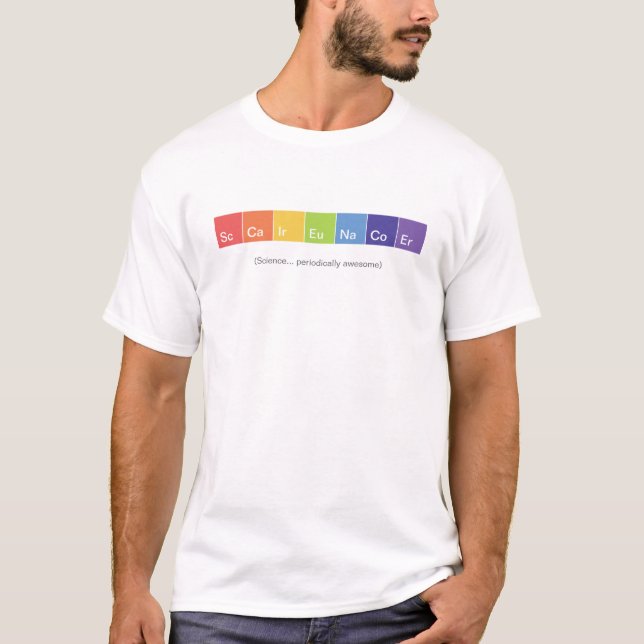 Camiseta Ciência elementar (Frente)