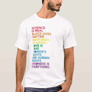 Camiseta Ciência em dificuldades é vida real negra import