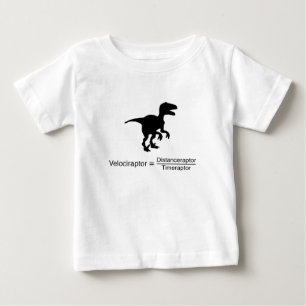 Camiseta ciência engraçada do velociraptor