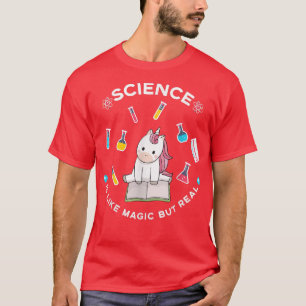 Camiseta Ciência Engraçada É Como Um Unicórnio Magico, Mas