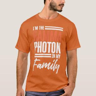 Camiseta Ciência Engraçada, Humor 757 da Família Gama-Photo