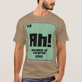 Camiseta Ciência Engraçada Química Motivação Elemento Nerd 