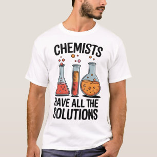 Camiseta Ciência Engraçada Química Piada Químicos Têm Todos