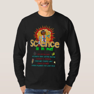 Camiseta Ciência está em mim inventor e ciência da história