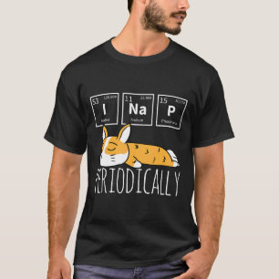 Camiseta Ciência Eu Cochilar Tabela Periódica Meme Meh Corg