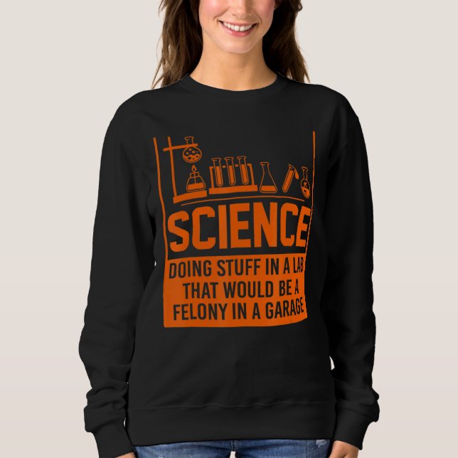 Camiseta Ciência fazendo coisas (Frente)