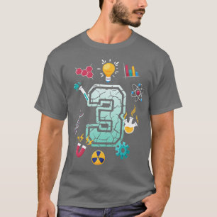 Camiseta Ciência: Festa Científica da Escola de Aniversário