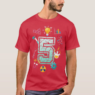 Camiseta Ciência: Festa Cientista na Escola de Aniversário