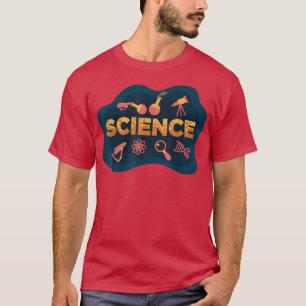 Camiseta Ciência - Física química - DNA atômico do espaço