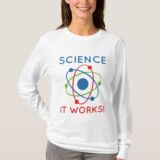 Camiseta Ciência Funciona! (Frente)