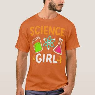 Camiseta Ciência Menina Futuros Químicos Bióloga Professora