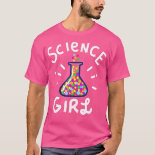 Camiseta Ciência Menina Química Estudos em Biologia