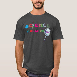 Camiseta Ciência não é só para nerds lab weel 2023 garota
