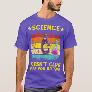 Camiseta Ciência não se importa com o que você acredita, En