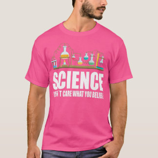 Camiseta Ciência não se preocupa com acessórios científicos