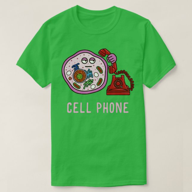 Camiseta Ciência Piadas Química Química Experimental Célula (Frente do Design)