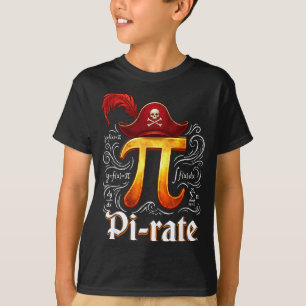 Camiseta Ciência Pirata Estudante Professor de Matemática P