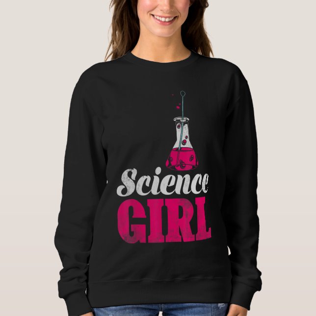 Camiseta Ciência Química Geek Química Meninas Químicas (Frente)