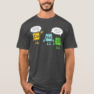 Camiseta Ciência Química Mesa Periódica Cientista Engraçado