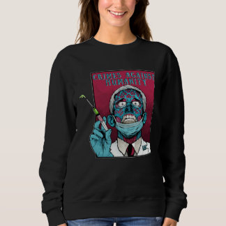 Camiseta Ciência Zumbi Fauci anti Mandato Prisão Dr Fauci