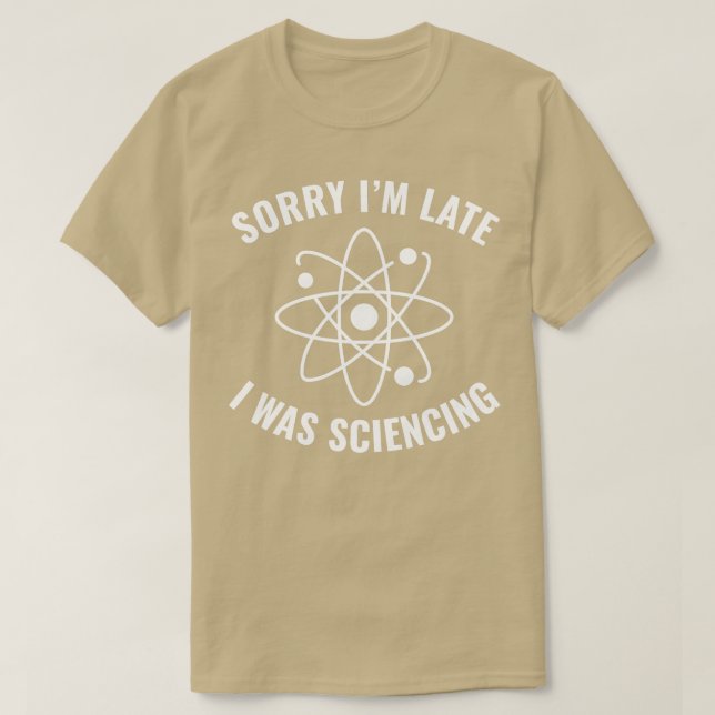 Camiseta Ciências da Química Laboratório Funny (Frente do Design)