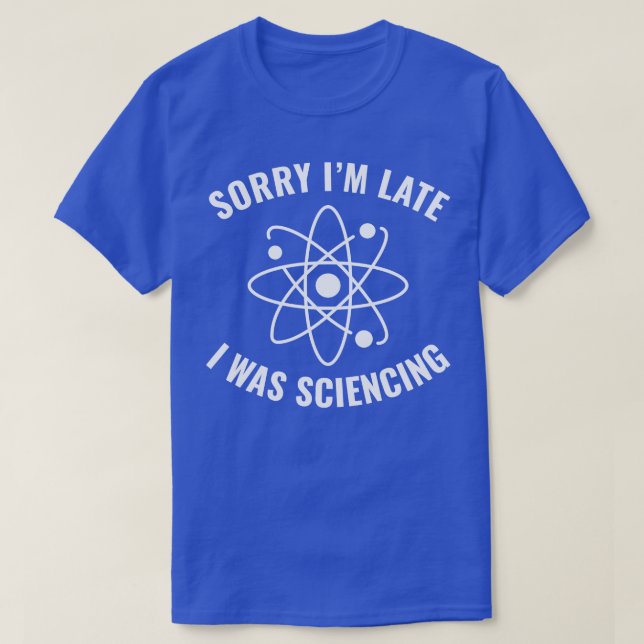 Camiseta Ciências da Química Laboratório Funny (Frente do Design)