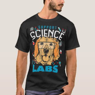 Camiseta Ciências de apoio Labrador Retriever Dog