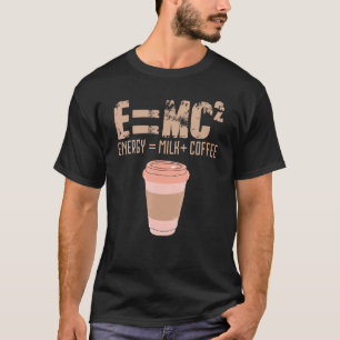 Camiseta Ciências Diversas Energia Café Café Emc2 Physics C