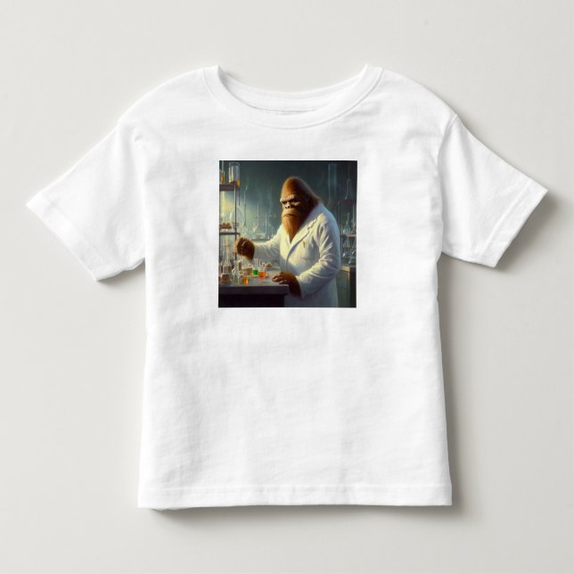 Camiseta Cientista Bigfoot (Frente)
