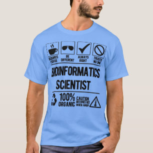 Camiseta Cientista de Bioinformática
