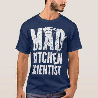 Camiseta Cientista de cozinha de cozinha de cozinha de cozi