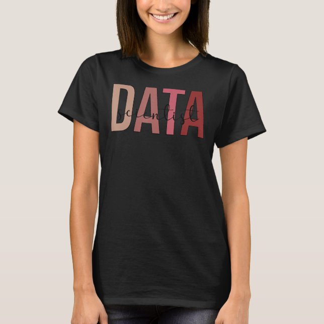Camiseta Cientista de Dados Boho Data Science (Frente)