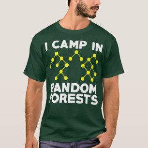 Camiseta Cientista de Dados Florestais Aleatórios Minerando