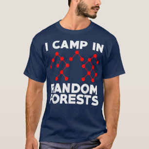 Camiseta Cientista de Dados Florestais Aleatórios Minerando