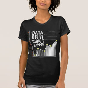 Camiseta Cientista de Estatísticas do Analista de Comportam