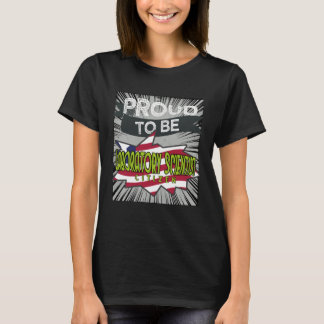 Camiseta Cientista de laboratório orgulhoso cidadão Cuidado