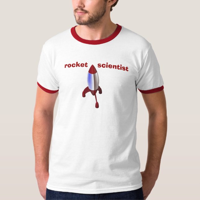 Camiseta Cientista de Rocket (Frente)