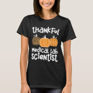 Camiseta Cientista do Laboratório Médico de Agradecimento M