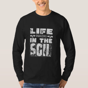 Camiseta Cientista do Solo Agriculturista Cientista do Solo