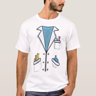 Camiseta Cientista engraçado fantasia TShirt Chemist Scienc