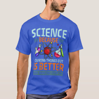 Camiseta Cientista Feminina Professora Aluna VNeck