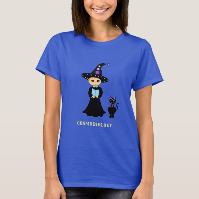 Camiseta Cientista Fofo e Gato (Frente)