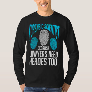 Camiseta Cientista Forense Ciência Forense Crime Química