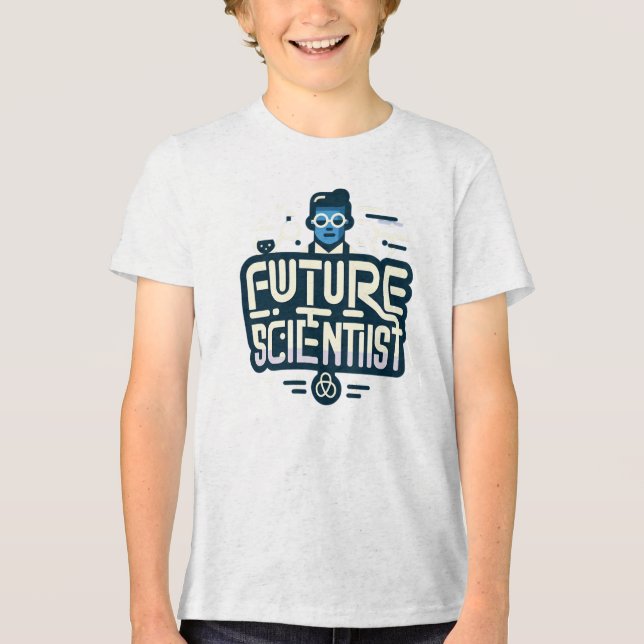 Camiseta cientista futuro (Frente)