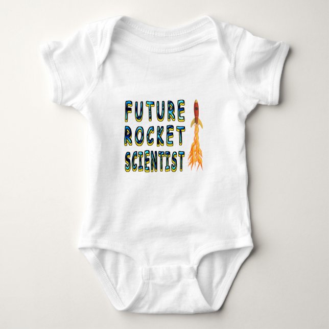 Camiseta Cientista futuro de Rocket (Frente)