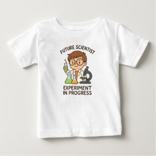 Camiseta Cientista Futuro - Experiência em Andamento